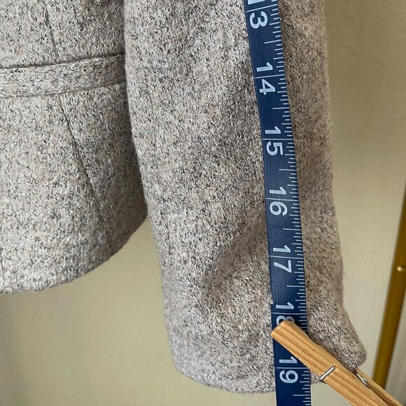 Ann Taylor 6P Silver Tweed Blazer Chanel Style Power Piece - Picture 13 of 13